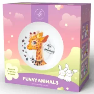 Дитячий набір LIMITED EDITION PRETTY GIRAFFE, 3 предмета UA