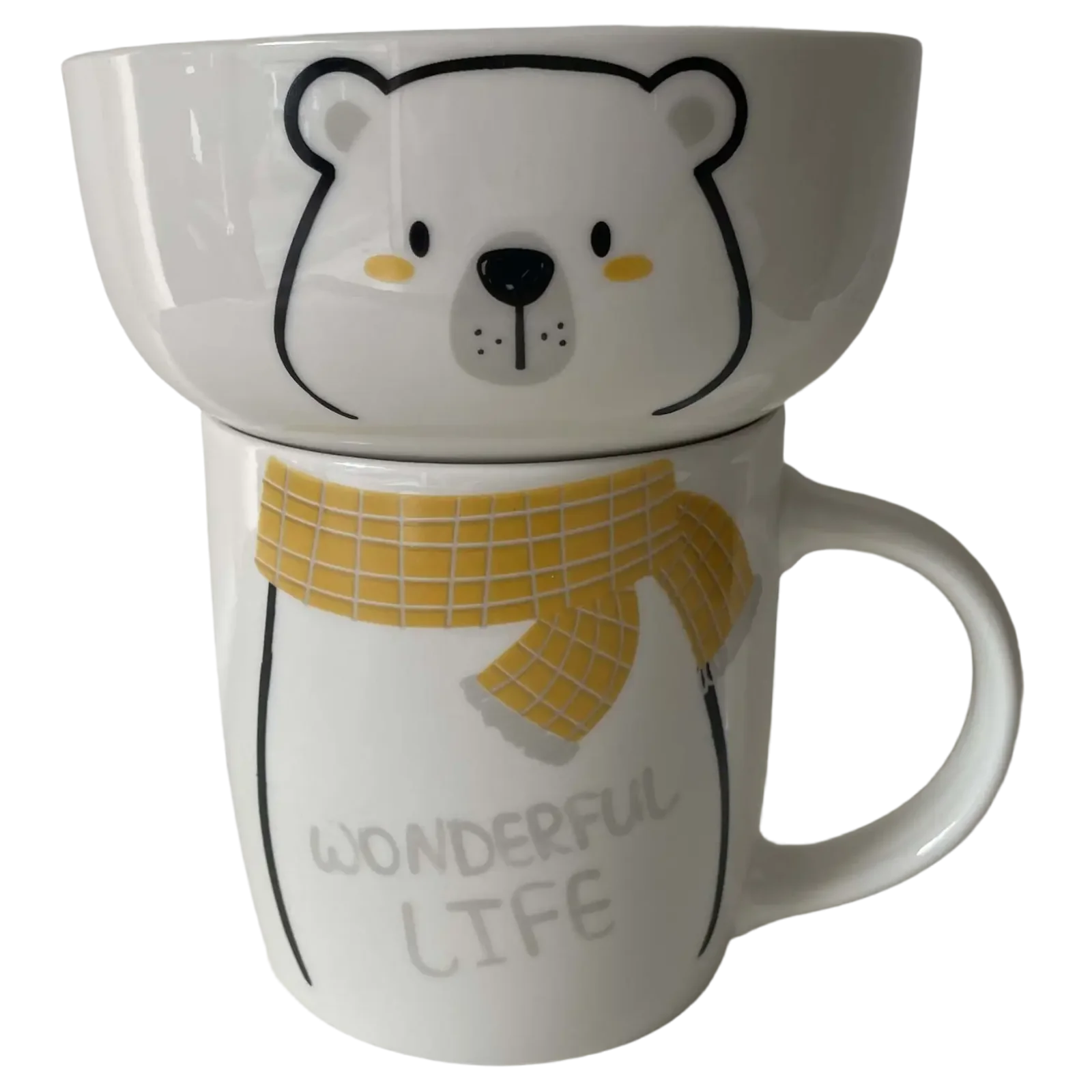 Набор для завтрака Limited Edition Happy Bear, 2 предмета UA