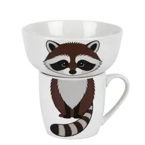 Набір для сніданку Limited Edition Happy Raccoon, 2 предмети UA