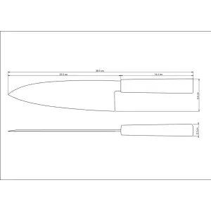 Ніж TRAMONTINA SUSHI 203 мм (24231/048) UA