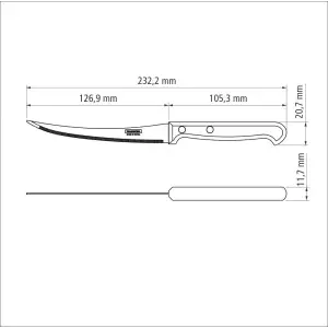 Нож TRAMONTINA ULTRACORT (23852/105) UA