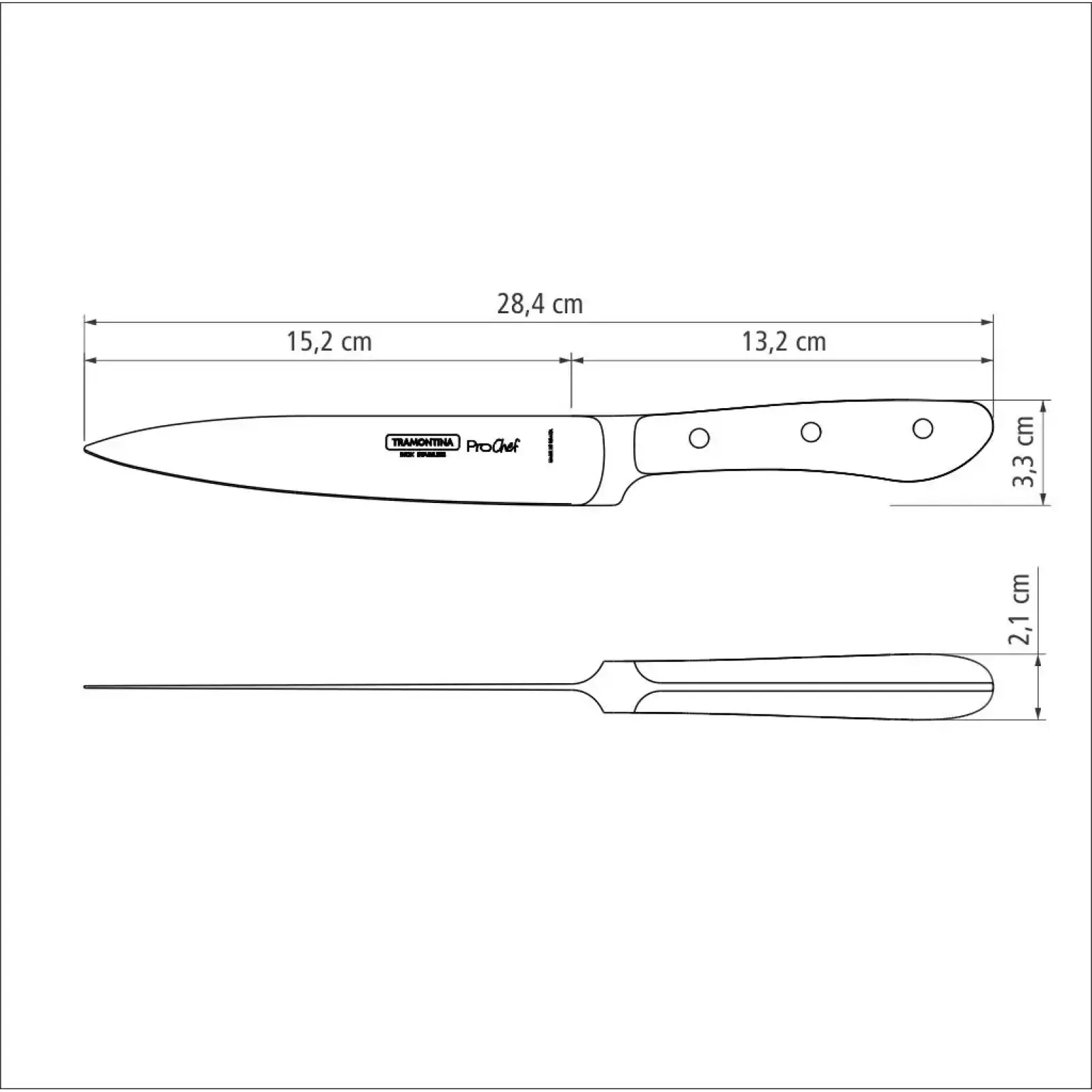 Нож TRAMONTINA PROCHEF (24160/006) UA