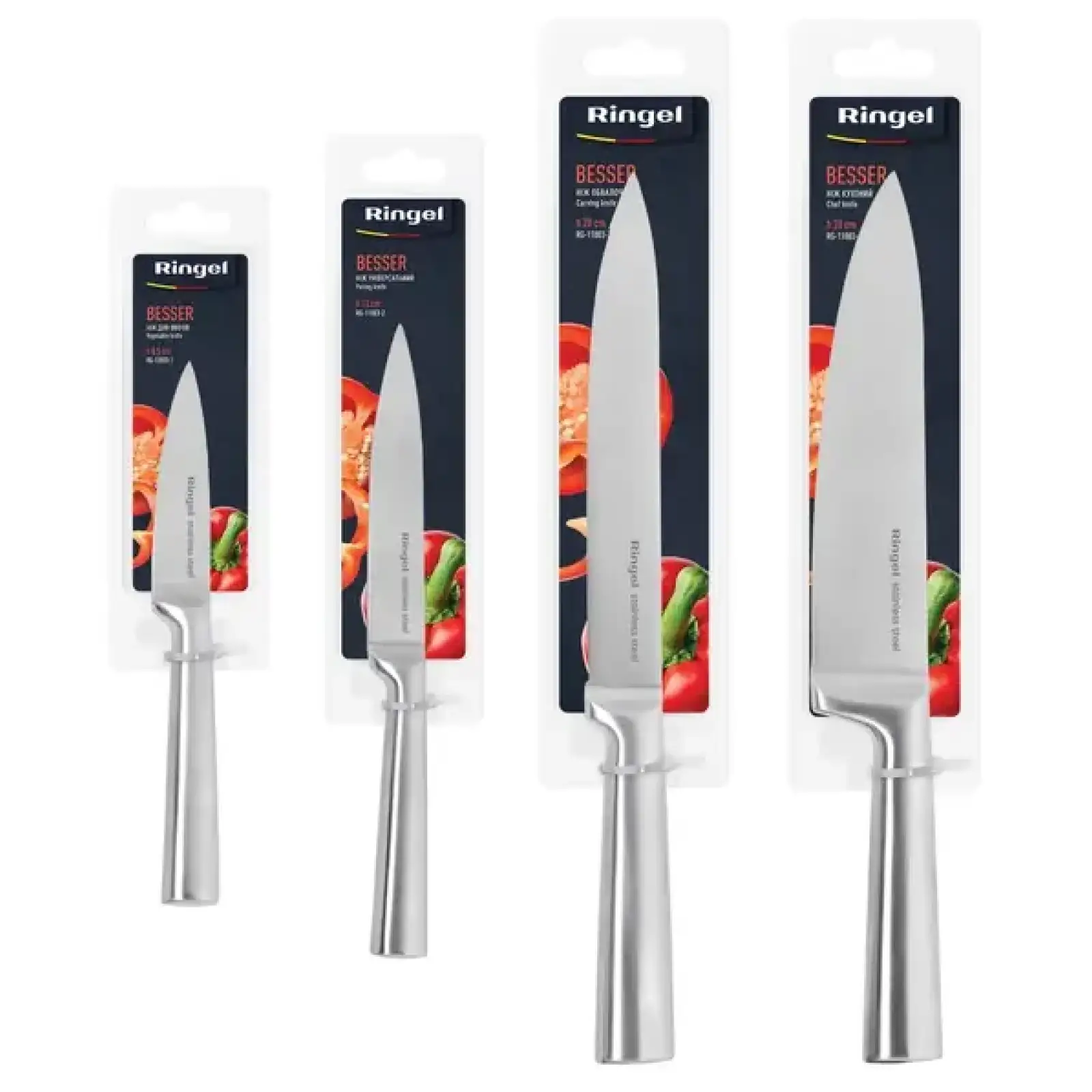 Нож RINGEL Besser овощной 8.5 см в блистере (RG-11003-1) UA