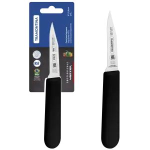 Нож для овощей Tramontina Profissional Master black, 76 мм UA