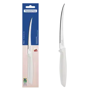 Ніж TRAMONTINA PLENUS light grey д/томатів 127мм інд. блістер (23428/135) UA