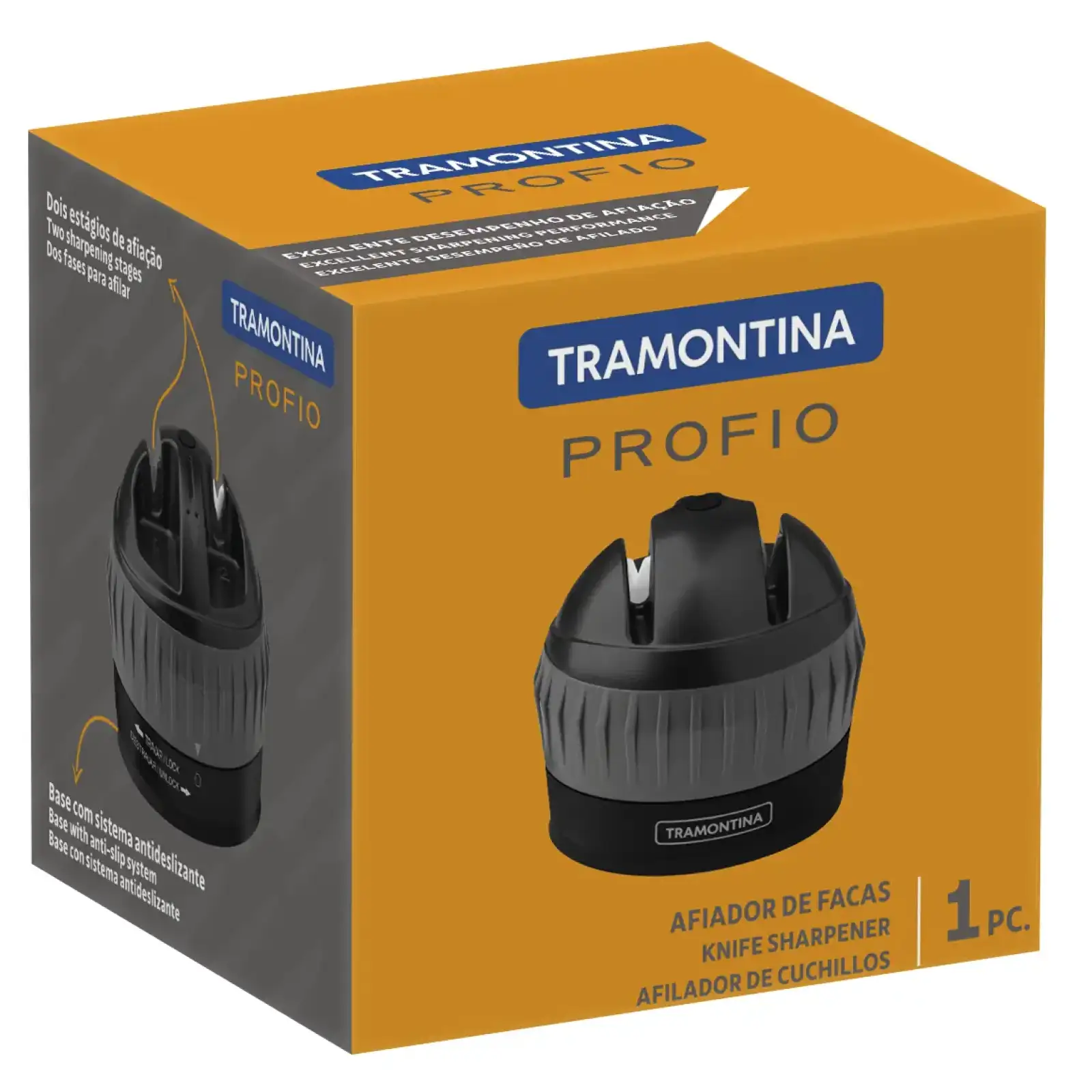 Аксессуары д/ножей TRAMONTINA PROFIO точило для ножів з системою протиковзання (24038/000) UA