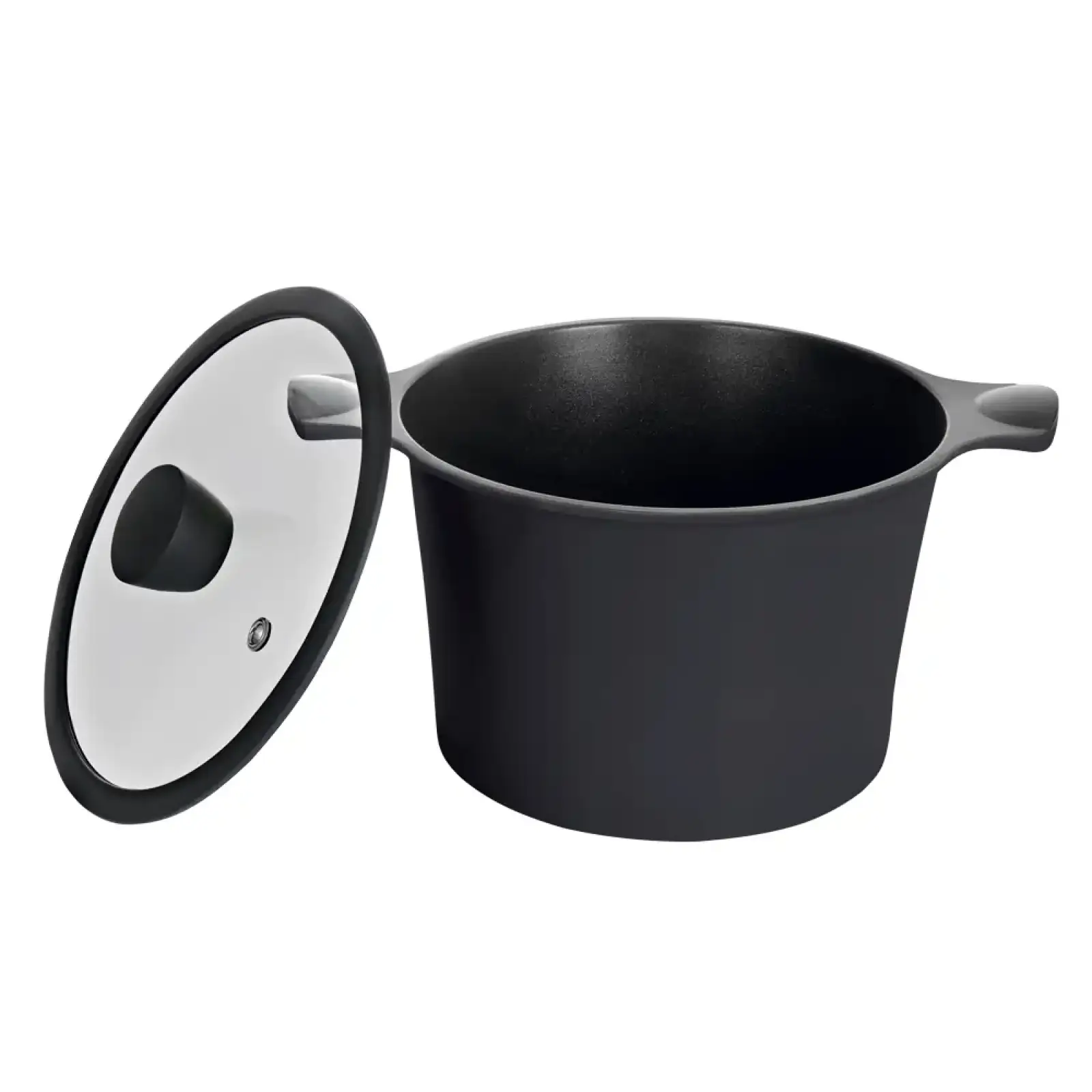 Каструля RINGEL Zitrone Black (5.8 л) 24 см UA
