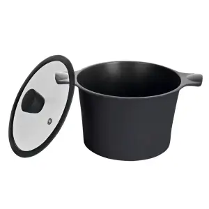 Каструля RINGEL Zitrone Black (5.8 л) 24 см UA