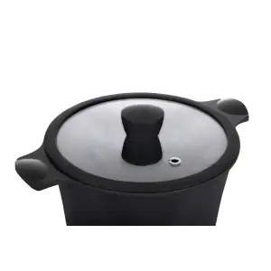 Каструля RINGEL Zitrone Black (5.8 л) 24 см UA
