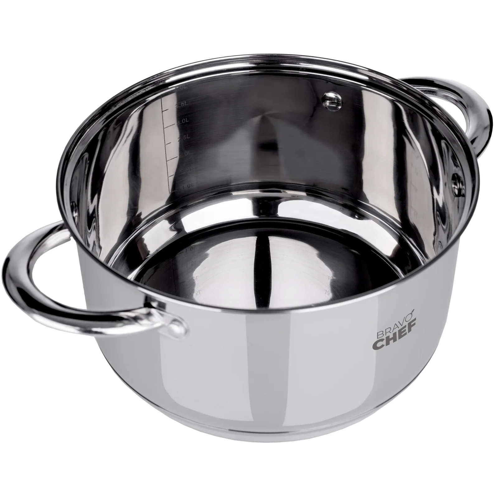 Каструля Bravo Chef 16 см (1.9 л) з кришкою UA