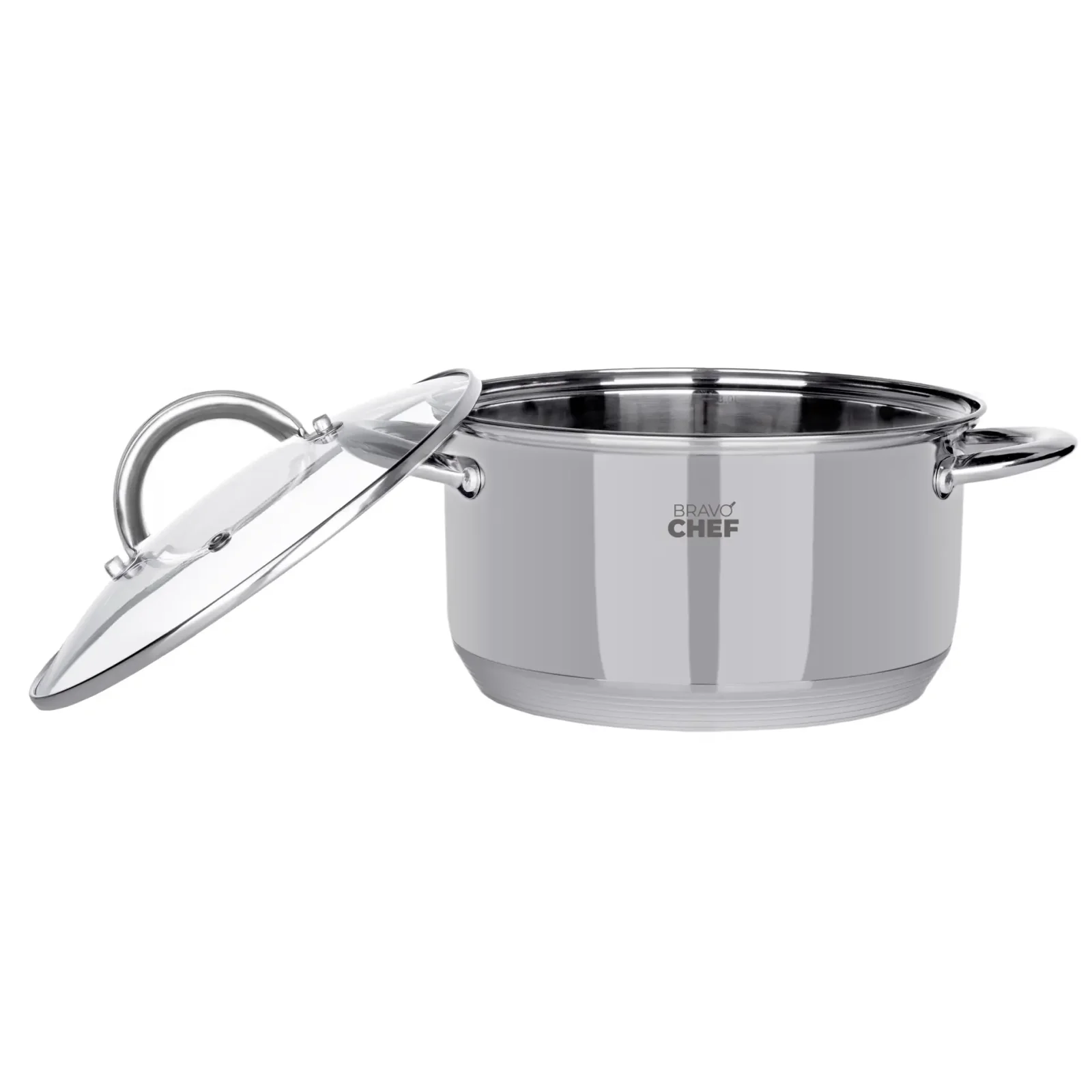 Каструля Bravo Chef 18 см (2.6 л) з кришкою UA