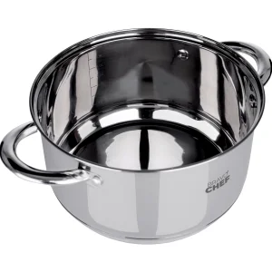 Каструля Bravo Chef 18 см (2.6 л) з кришкою UA