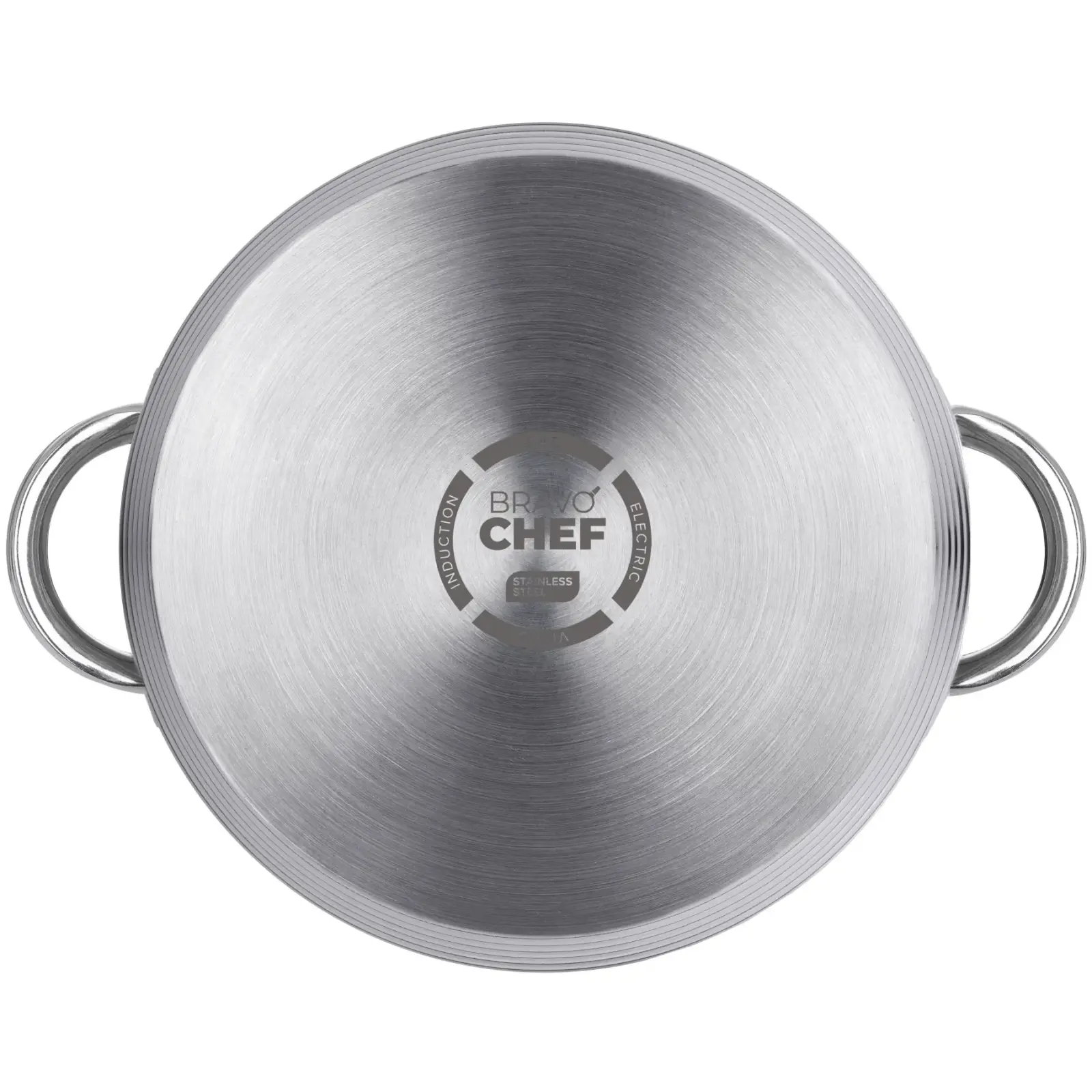 Кастрюля Bravo Chef 22 см (4.35 л) с крышкой UA