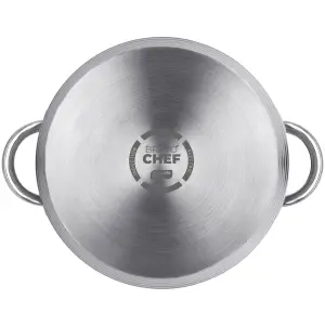 Кастрюля Bravo Chef 22 см (4.35 л) с крышкой UA