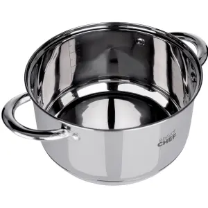 Кастрюля Bravo Chef 22 см (4.35 л) с крышкой UA