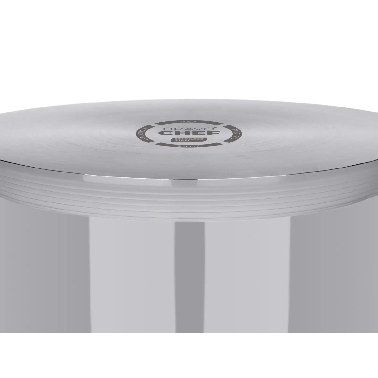 Кастрюля Bravo Chef 22 см (4.35 л) с крышкой UA