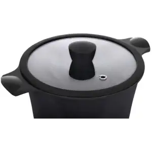 Кастрюля RINGEL Zitrone Black 4.2 л 24 см UA