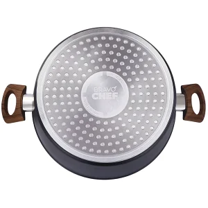 Каструля Bravo Chef класична 24 см (4.1 л) з кришкою UA