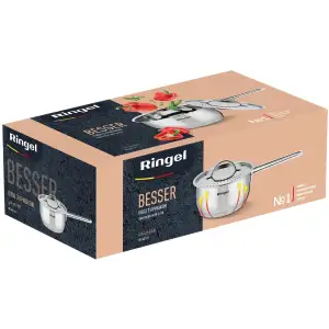 Ківш RINGEL Besser (0.8 л) 14 см з кришкою UA