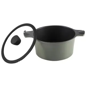 Кастрюля RINGEL Zitrone Olive 2.5 л 20 см RG-2108-20/OL UA