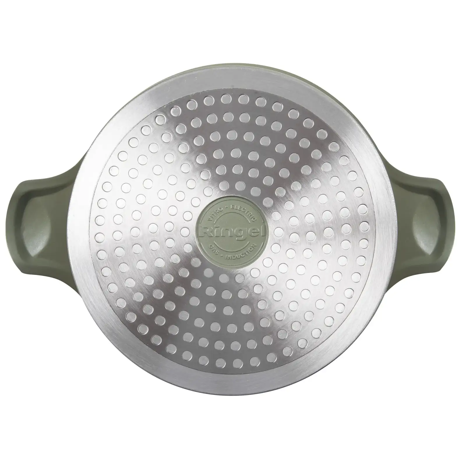 Кастрюля RINGEL Zitrone Olive 2.5 л 20 см RG-2108-20/OL UA