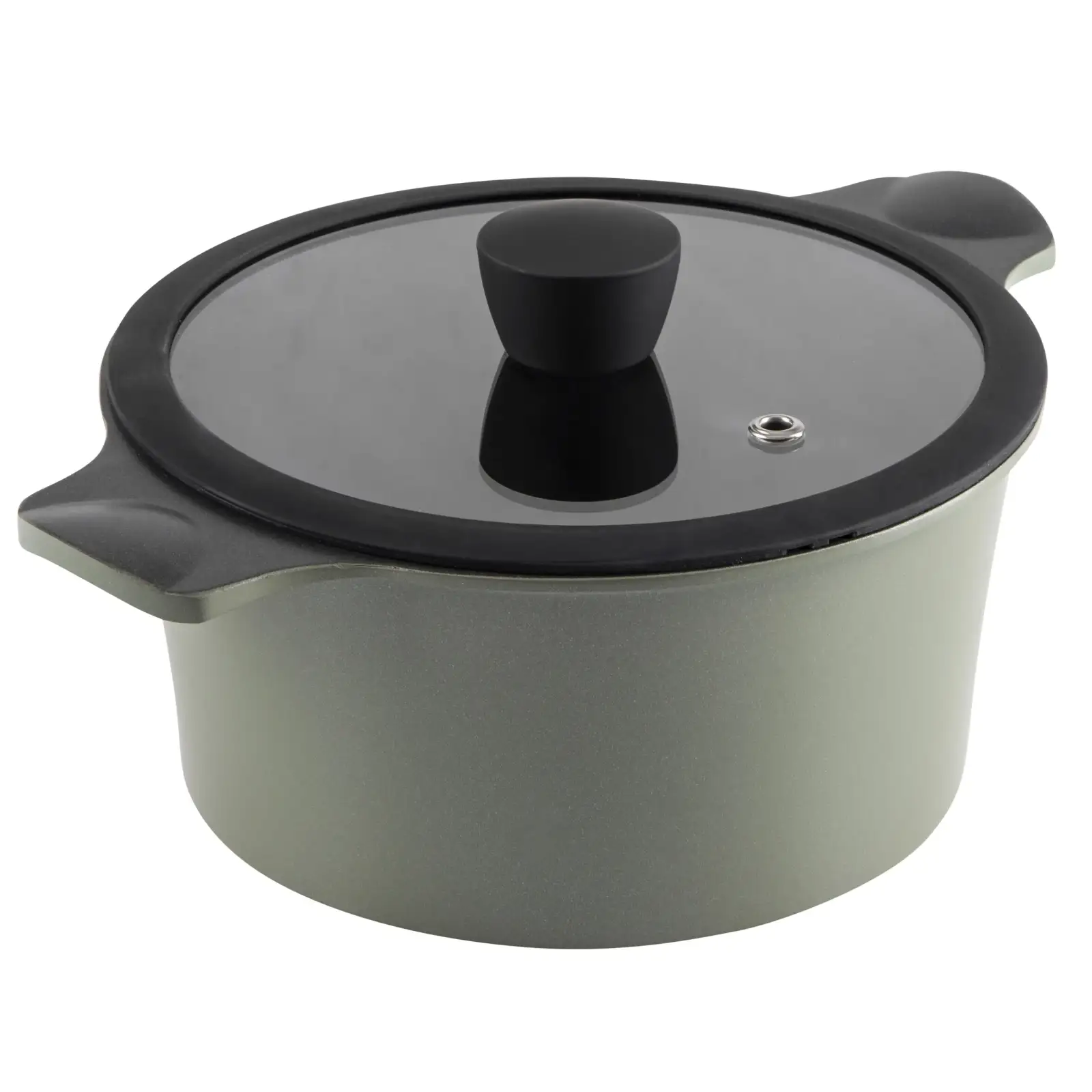 Кастрюля RINGEL Zitrone Olive (4.2 л) 24 см RG-2108-24/1/OL UA