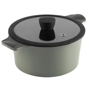 Кастрюля RINGEL Zitrone Olive (4.2 л) 24 см RG-2108-24/1/OL UA