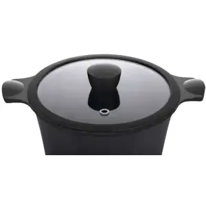 Кастрюля RINGEL Zitrone Black 2.5л 20 см RG-2108-20 BL** UA
