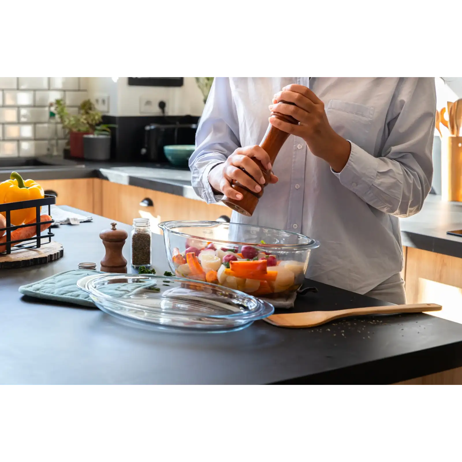 Кастрюля с крышкой Pyrex, 4.1 л UA