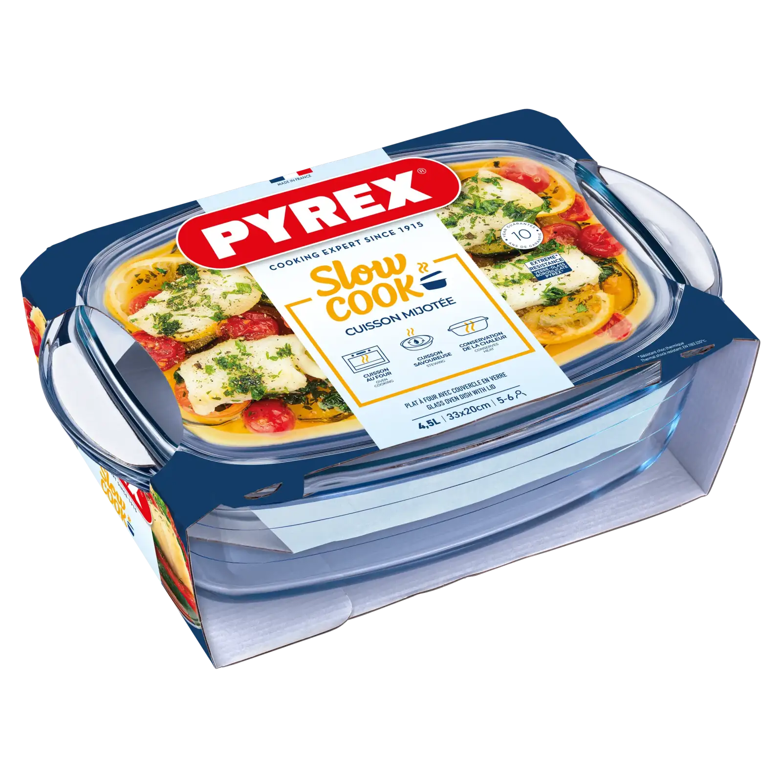 Кастрюля с крышкой Pyrex, 4.5 л UA