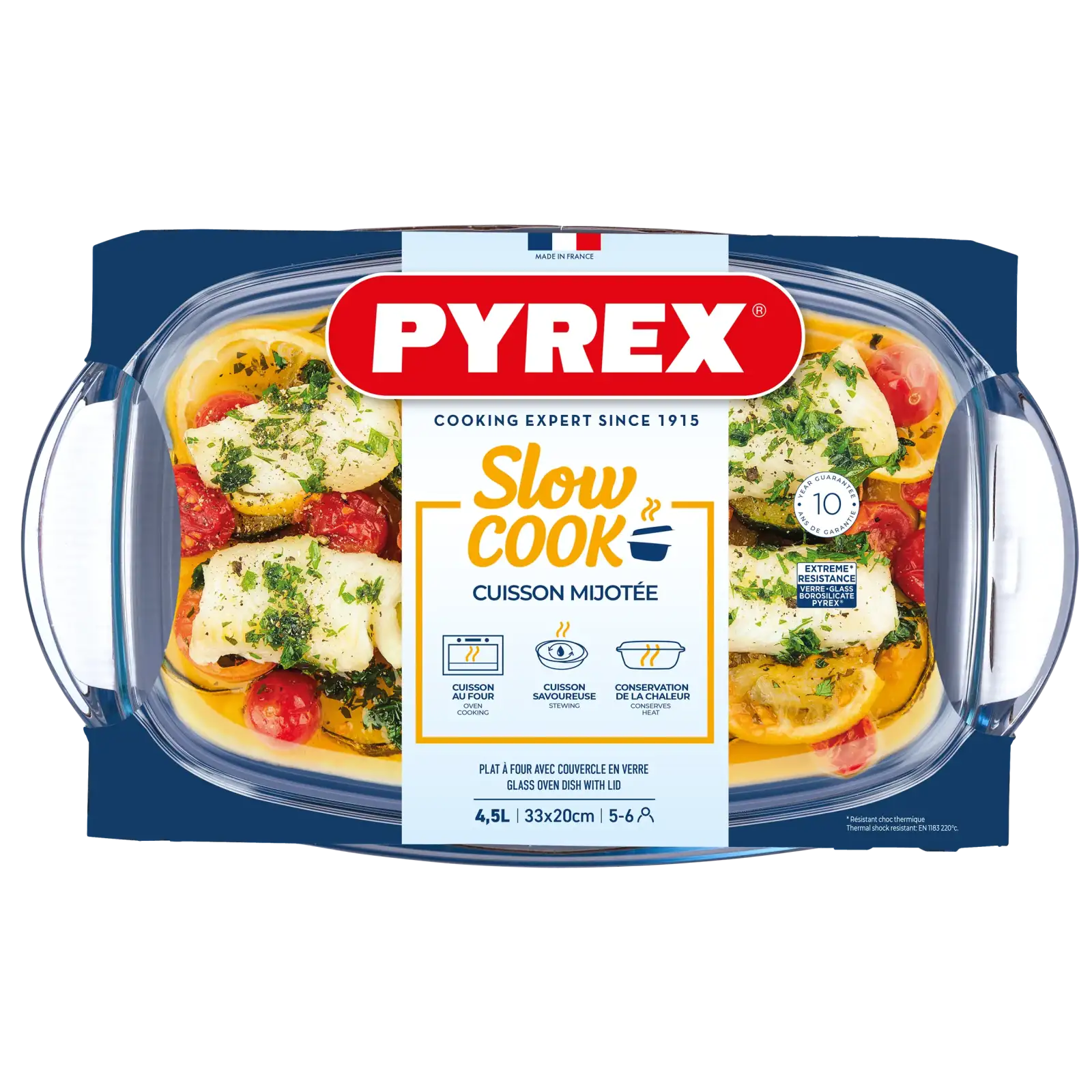 Кастрюля с крышкой Pyrex, 4.5 л UA