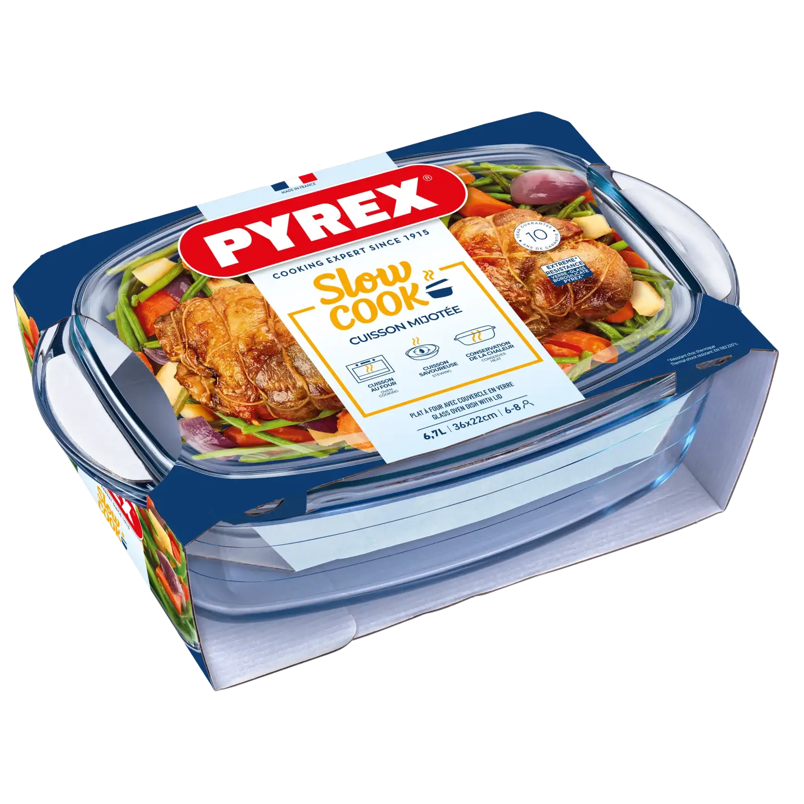Каструля з кришкою Pyrex, 6.7 л UA