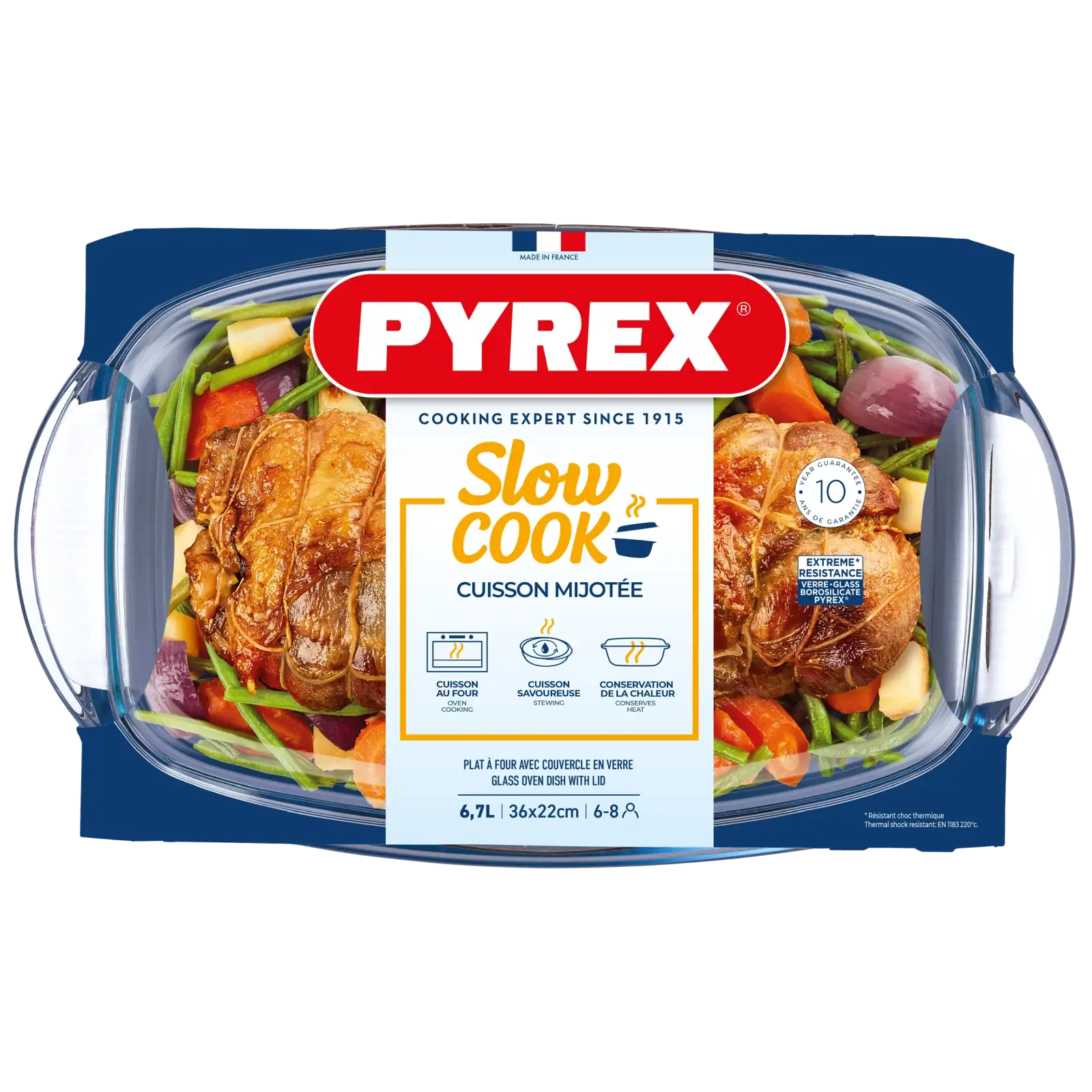 Каструля з кришкою Pyrex, 6.7 л UA