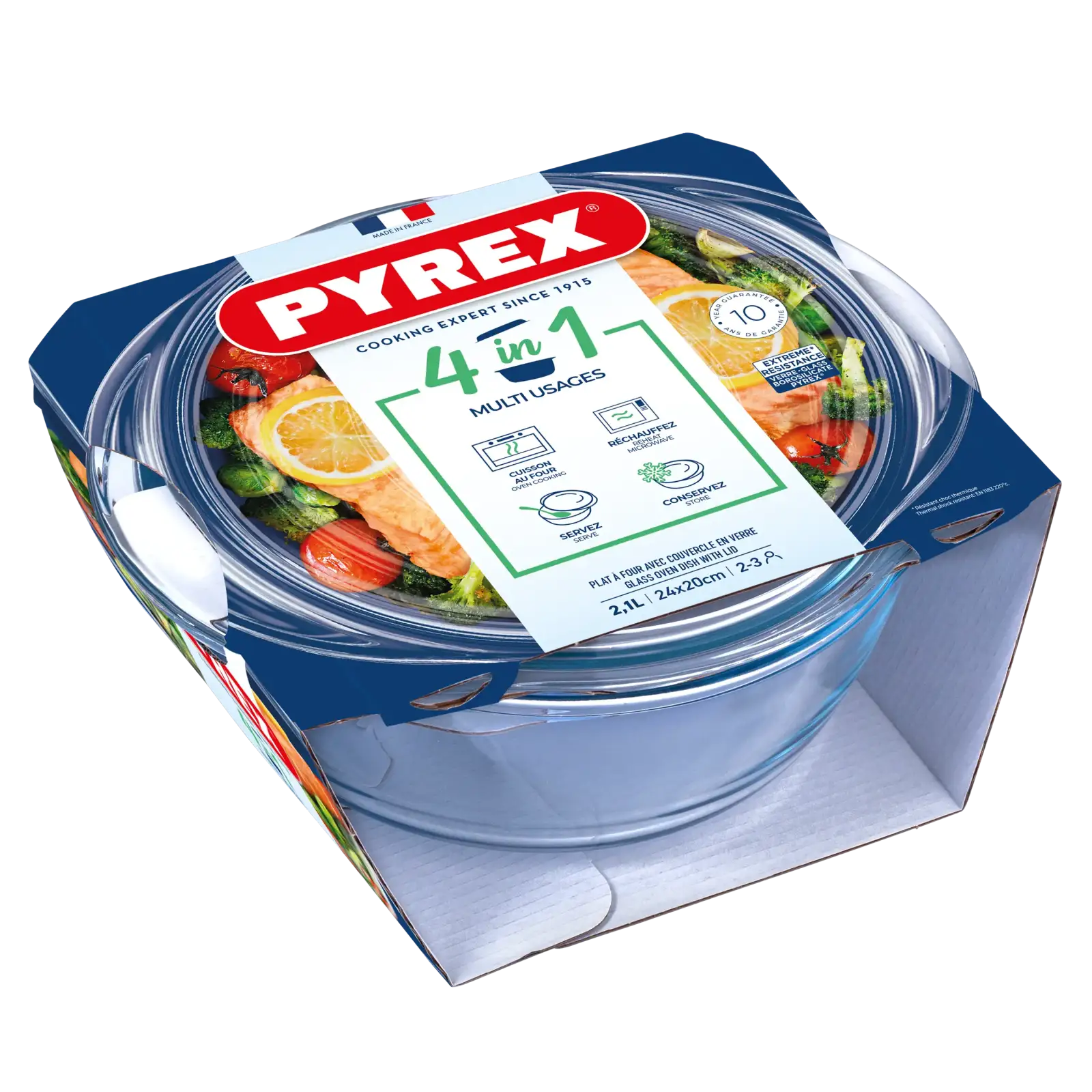 Каструля з кришкою Pyrex, 2.1 л UA