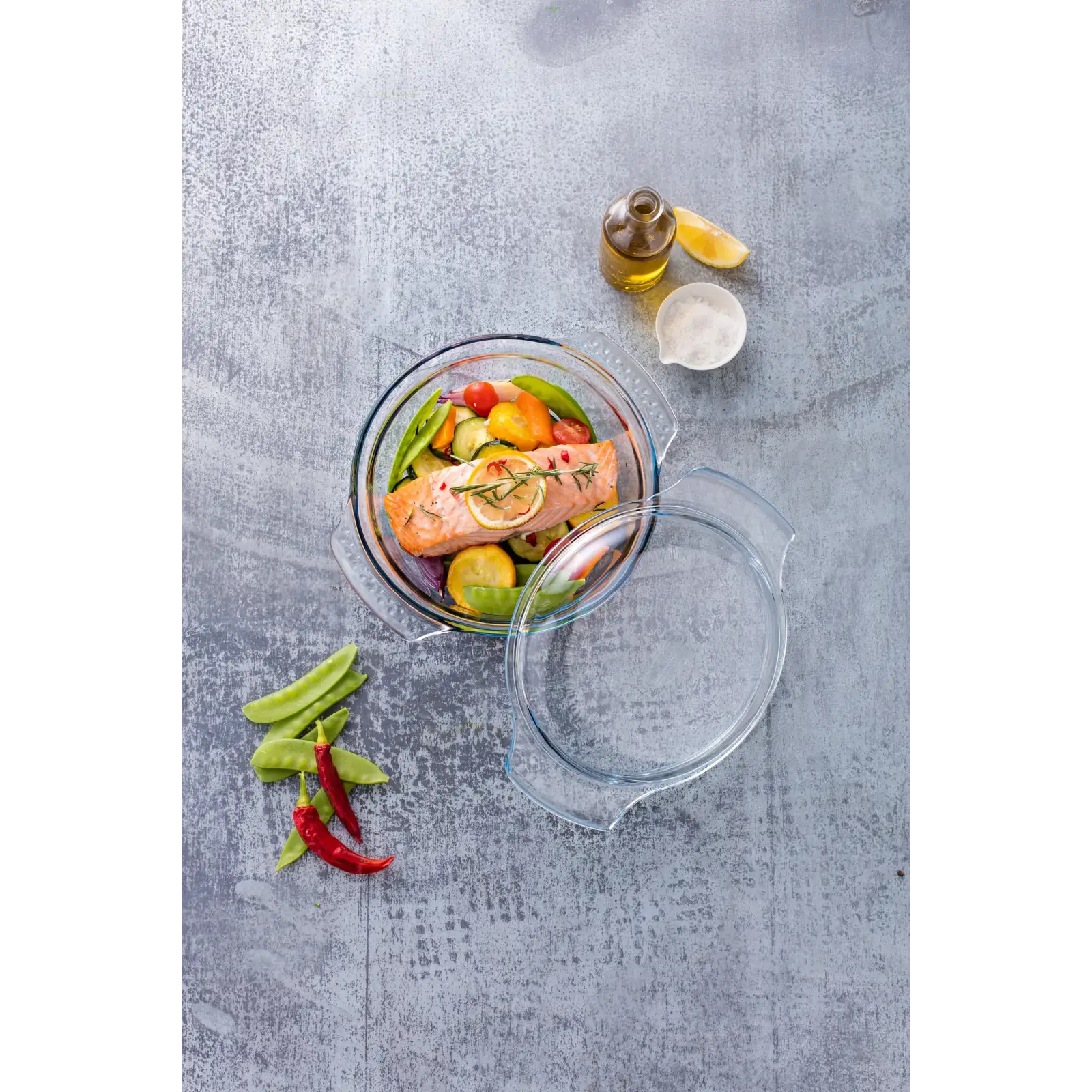 Каструля з кришкою Pyrex, 5.1 л UA