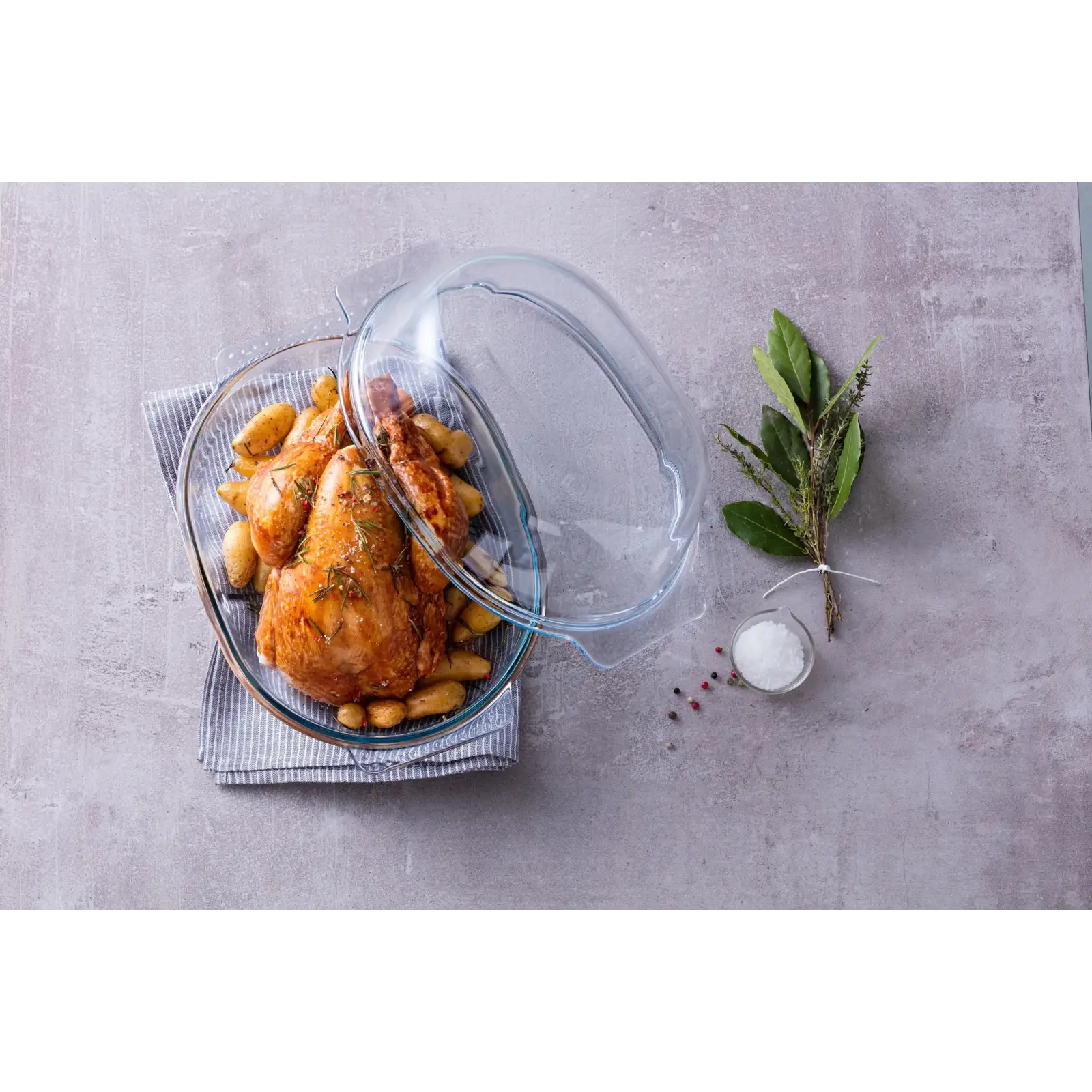 Каструля з кришкою Pyrex, 5.8 л UA
