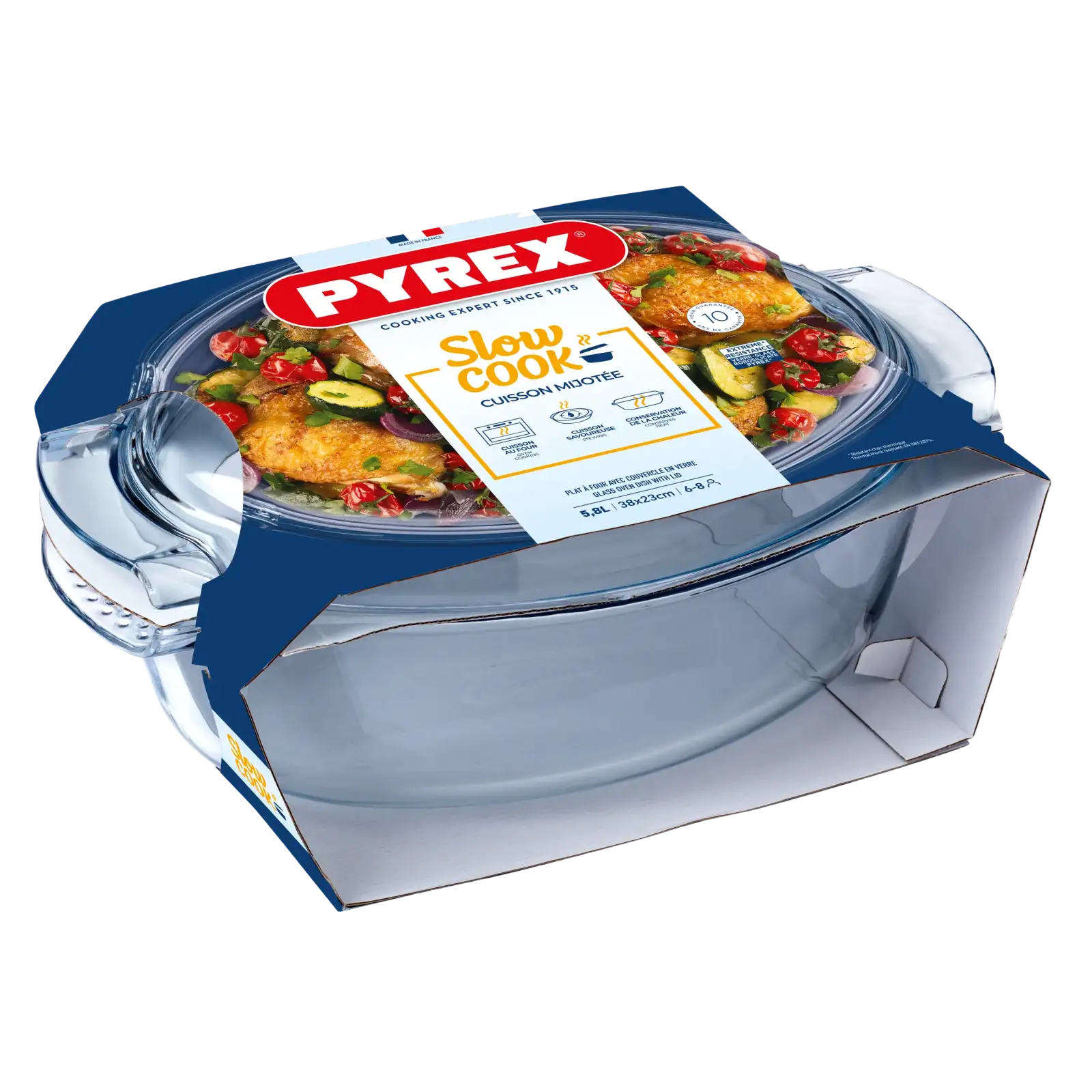Каструля з кришкою Pyrex, 5.8 л UA