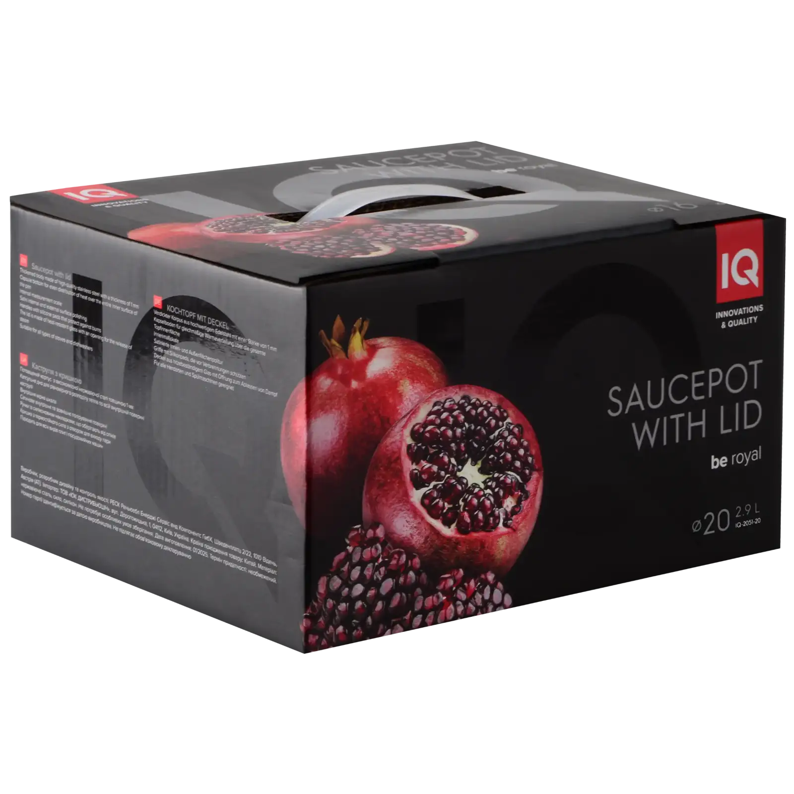Каструля IQ Be Royal 20 см (2.9 л) UA