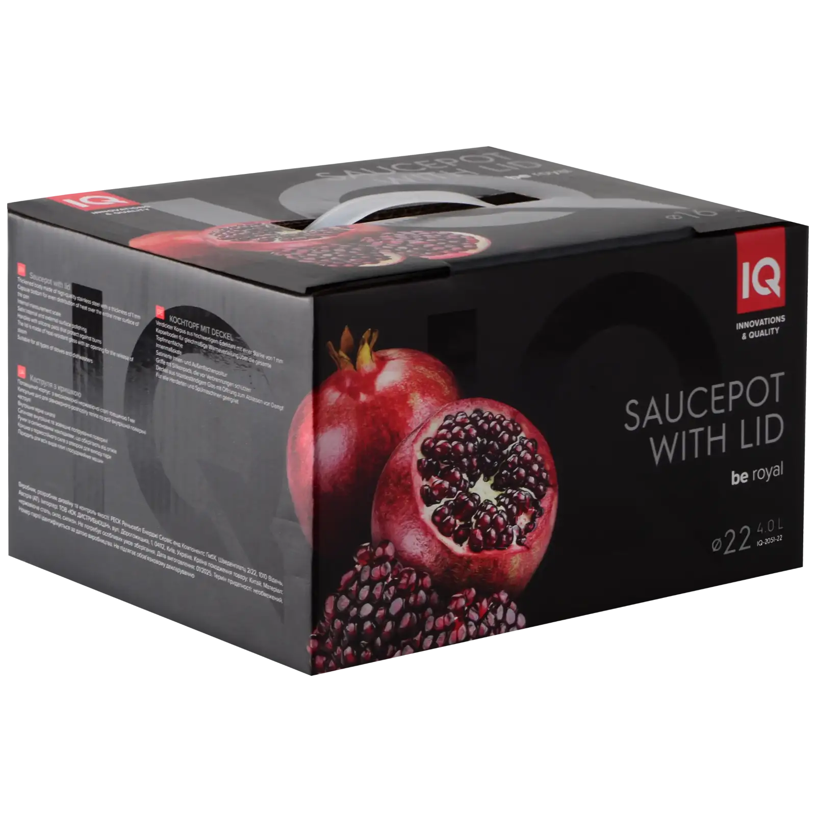 Каструля IQ Be Royal 22 см (4.0 л) UA