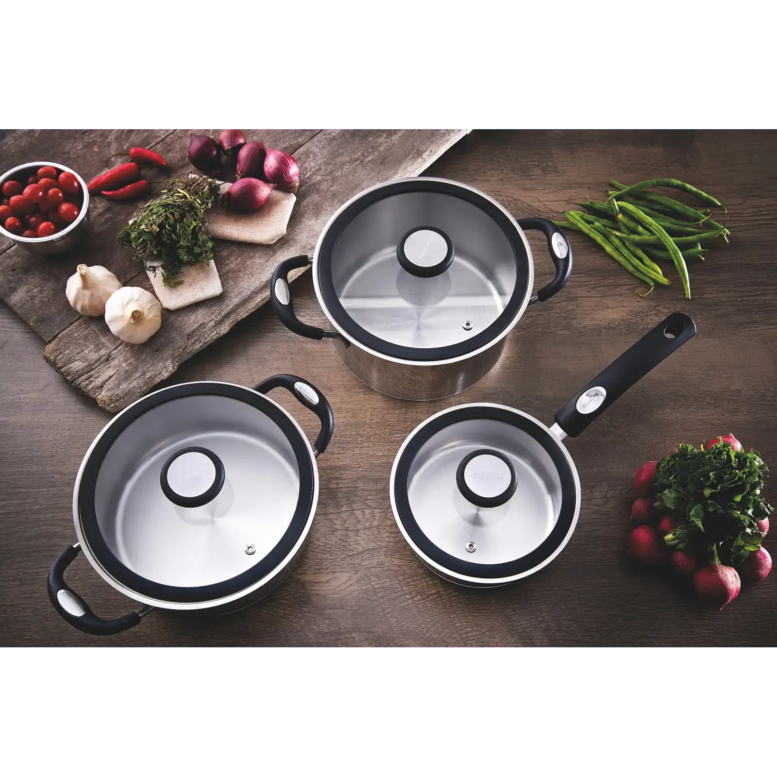 Каструля Tramontina Solar silicone (1.8 л) 16 см UA