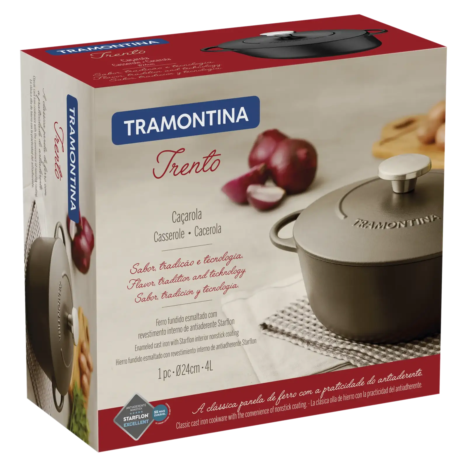 Каструля Tramontina Trento (4 л) 24 см UA