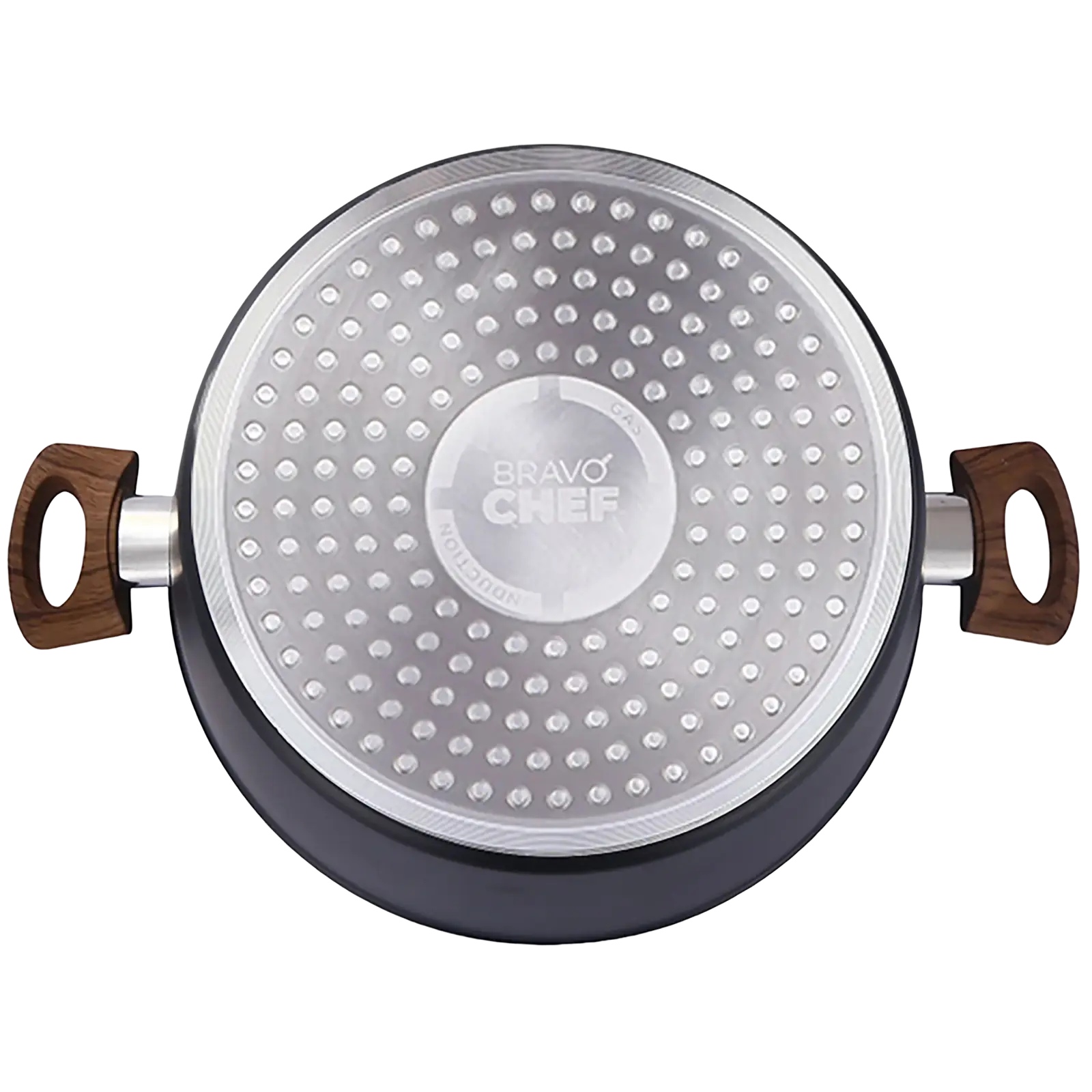 Каструля BRAVO CHEF класична 20 см (2.55л) з кришкою (BC-2101-20) UA