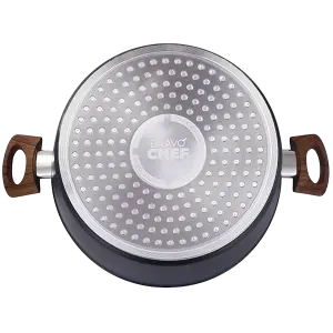 Каструля BRAVO CHEF класична 20 см (2.55л) з кришкою (BC-2101-20) UA