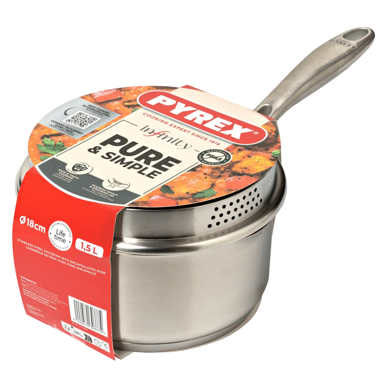 Ківш Pyrex Infinity (1.5 л) 18 см UA