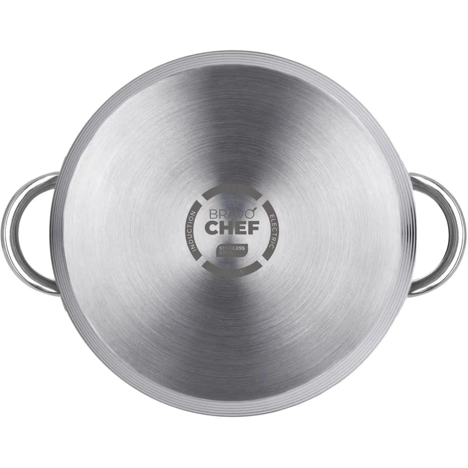 Каструля BRAVO CHEF 20 см (3.6 л) з кришкою нерж. (BC-2001-20P) UA