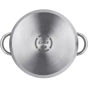 Каструля BRAVO CHEF 20 см (3.6 л) з кришкою нерж. (BC-2001-20P) UA