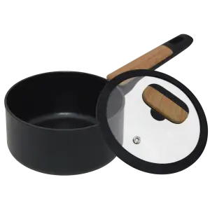 Ківш OSCAR MASTER алюмінієвий 16 см (1.4 л) з кришкою new (OSR-4102-16/n) UA