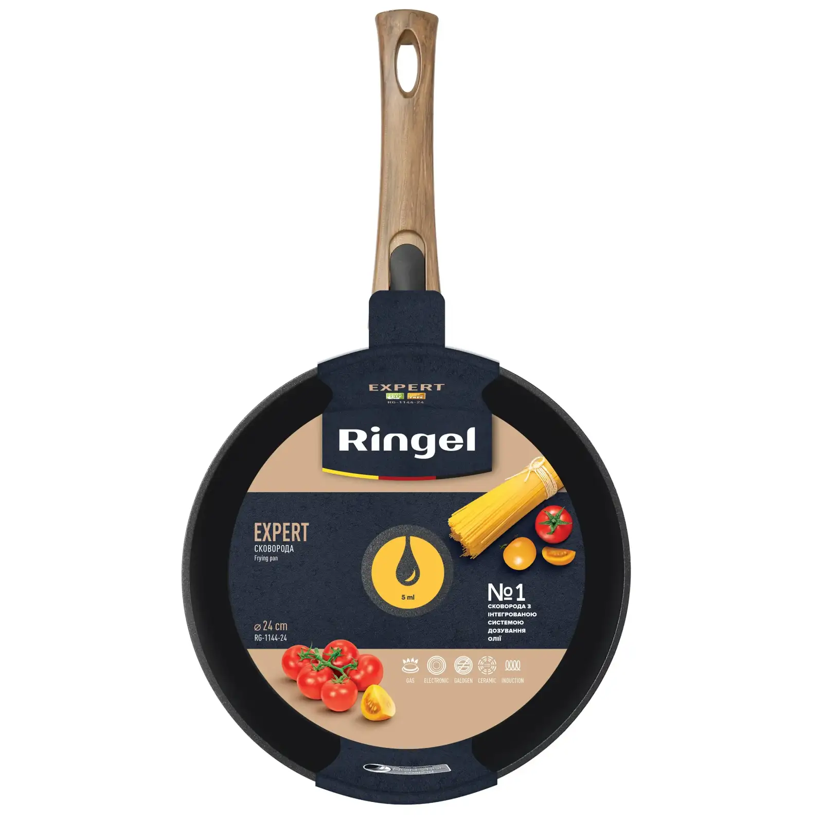 Сковорода RINGEL Expert 24 см UA