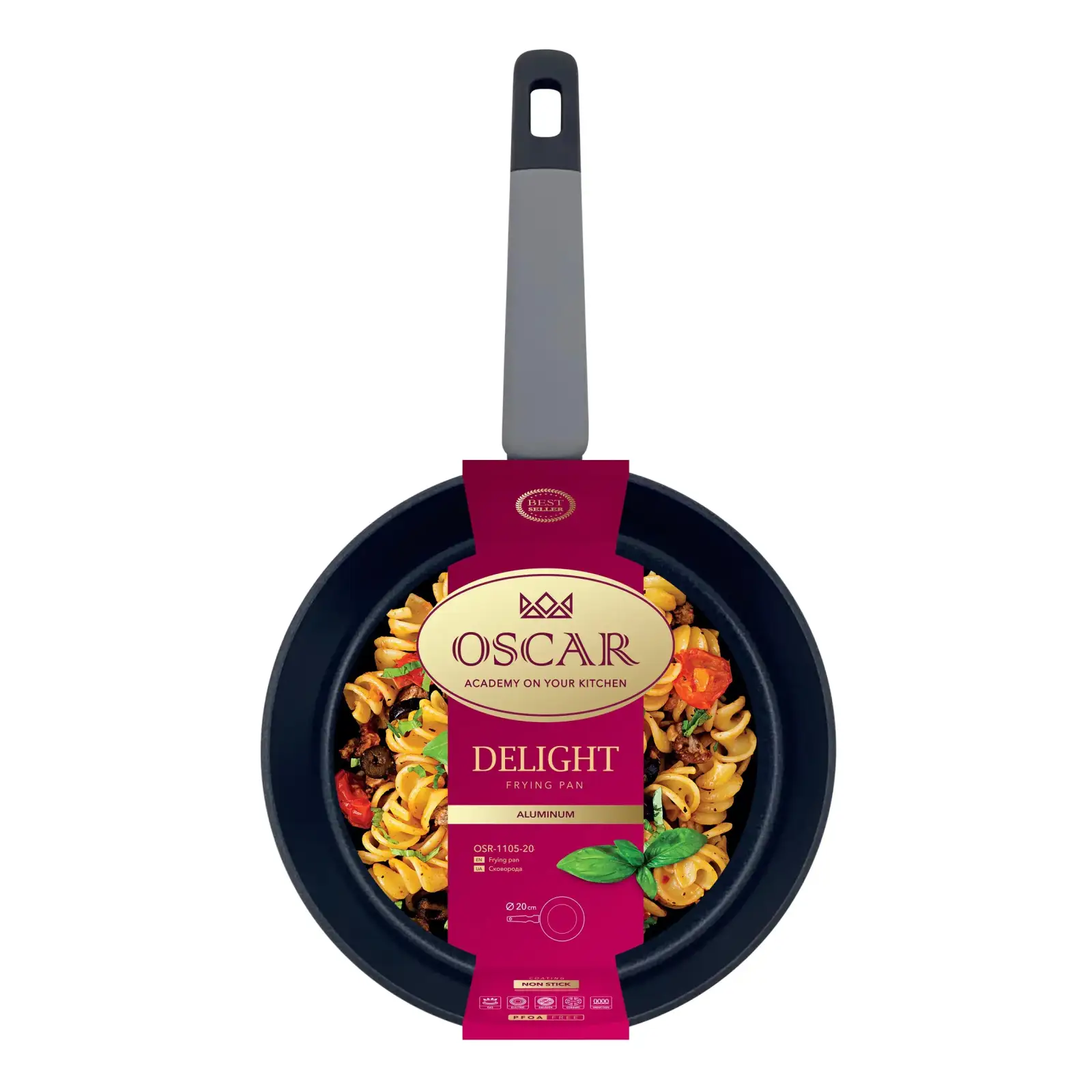 Сковорода Oscar Delight, 20 см UA