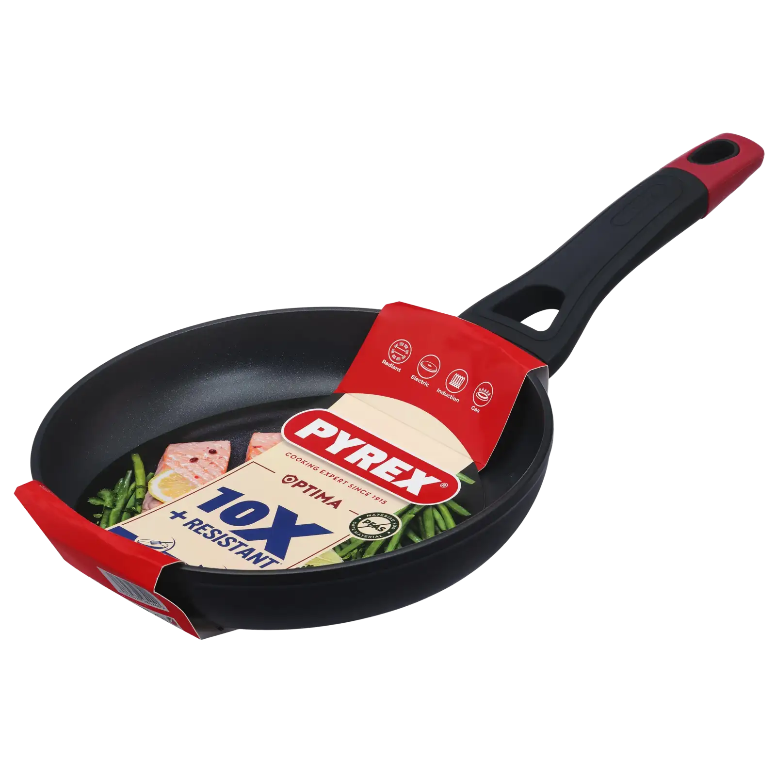 Сковорода Pyrex Optima 22 см, класична UA